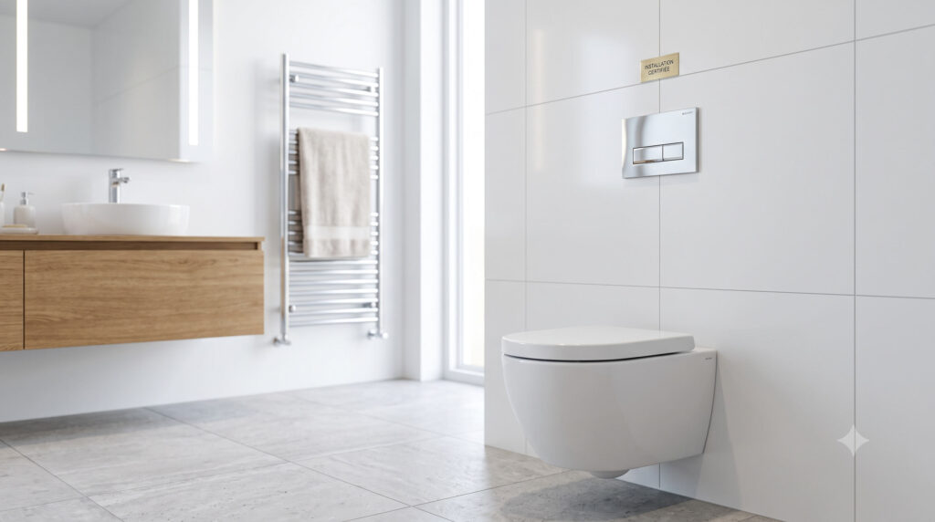 WC suspendu